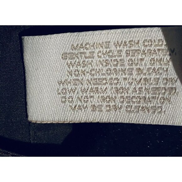 Chicos 2 Top Womens Large Embellished Long Sleeve Tunic Brown Stretch Cotton - Picture 5 of 6